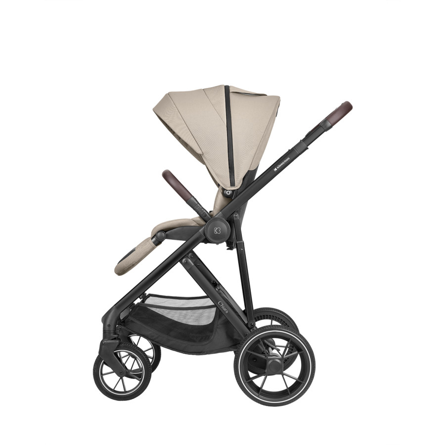 Комбинирана количка 3в1 с кош за новородено Chiara Beige