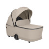 Комбинирана количка 3в1 с кош за новородено Chiara Beige