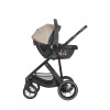 Комбинирана количка 3в1 с кош за новородено Chiara Beige
