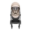 Комбинирана количка 3в1 с кош за новородено Mia Beige