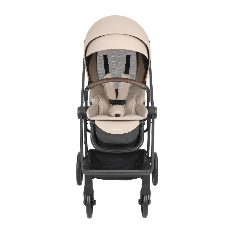 Комбинирана количка 3в1 с кош за новородено Mia Beige