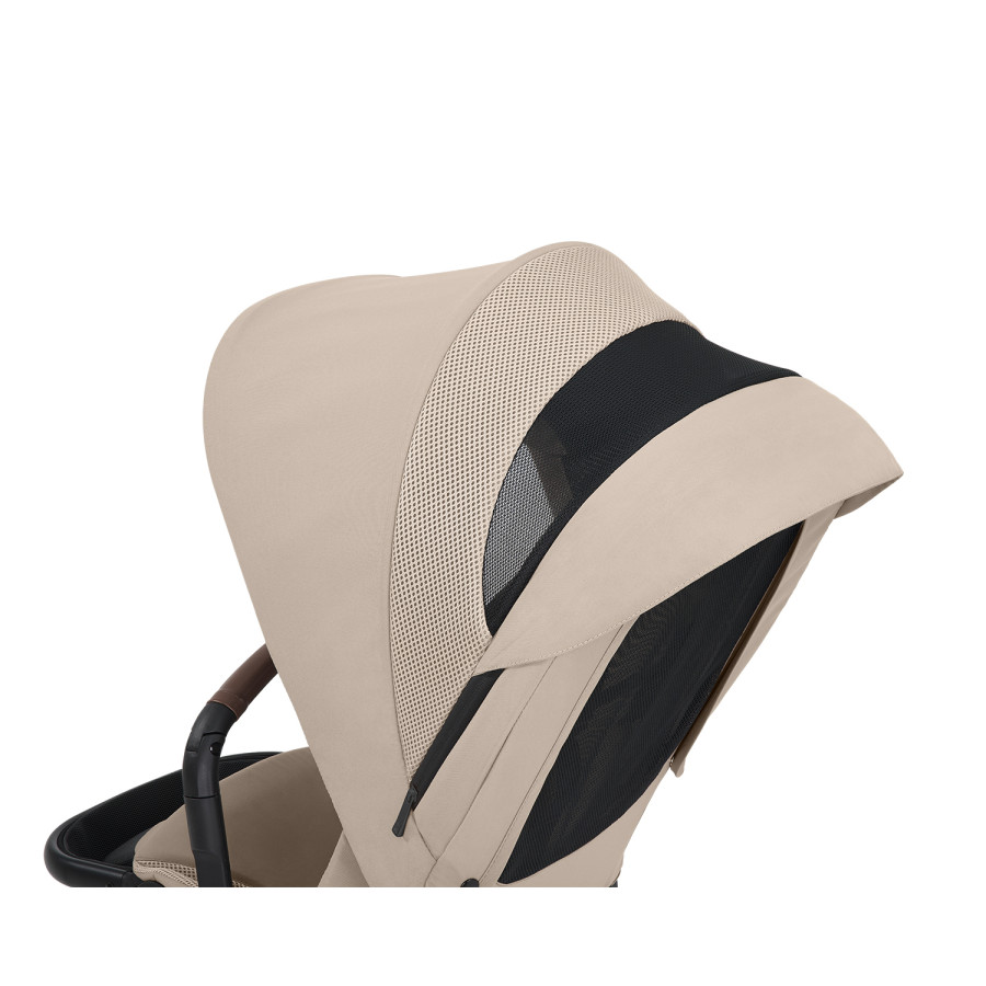 Комбинирана количка 3в1 с кош за новородено Mia Beige