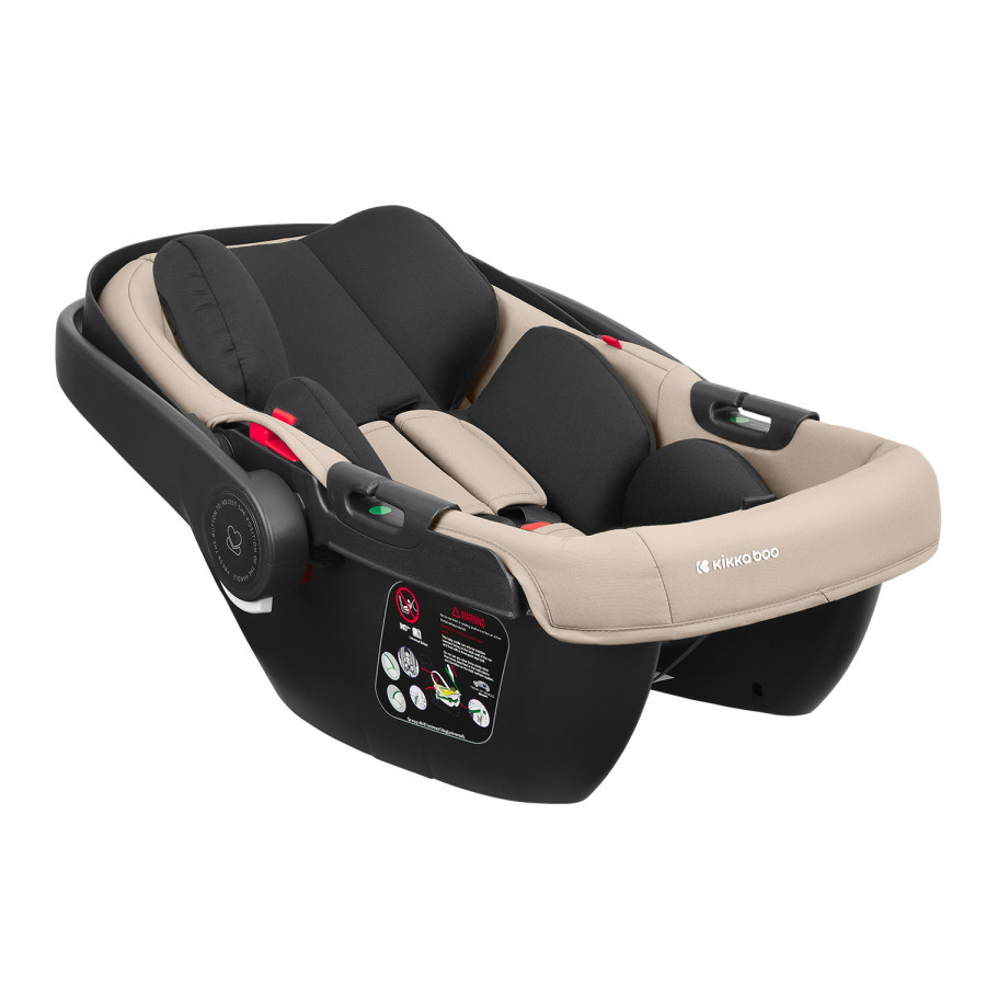 Комбинирана количка 3в1 с кош за новородено Mia Beige
