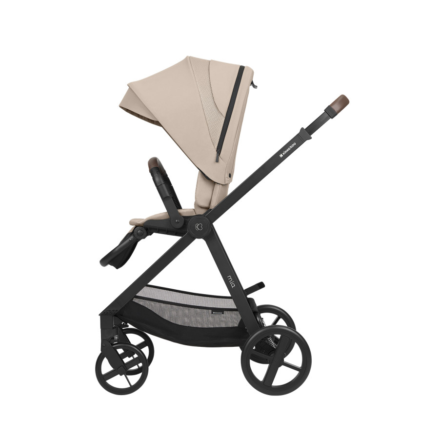 Комбинирана количка 3в1 с кош за новородено Mia Beige
