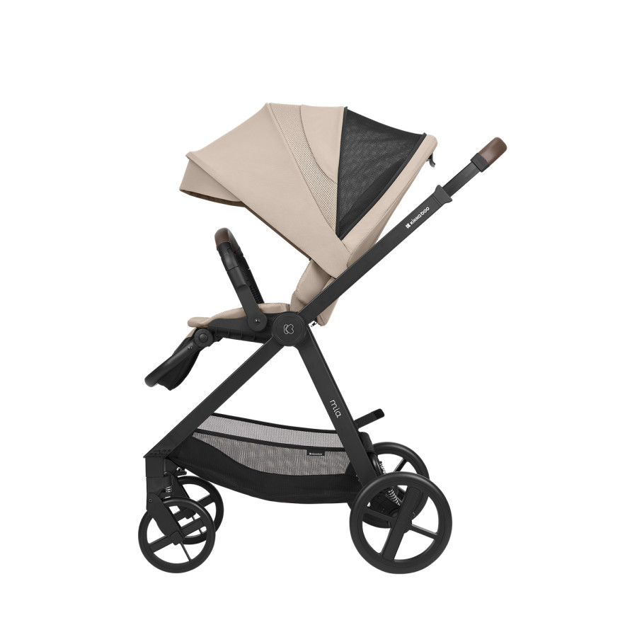 Комбинирана количка 3в1 с кош за новородено Mia Beige