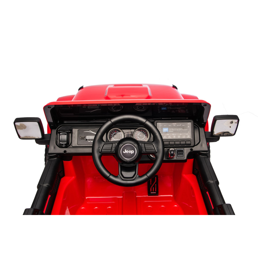 Акумулаторен джип Licensed Jeep Wrangler Rubicon 392 Red