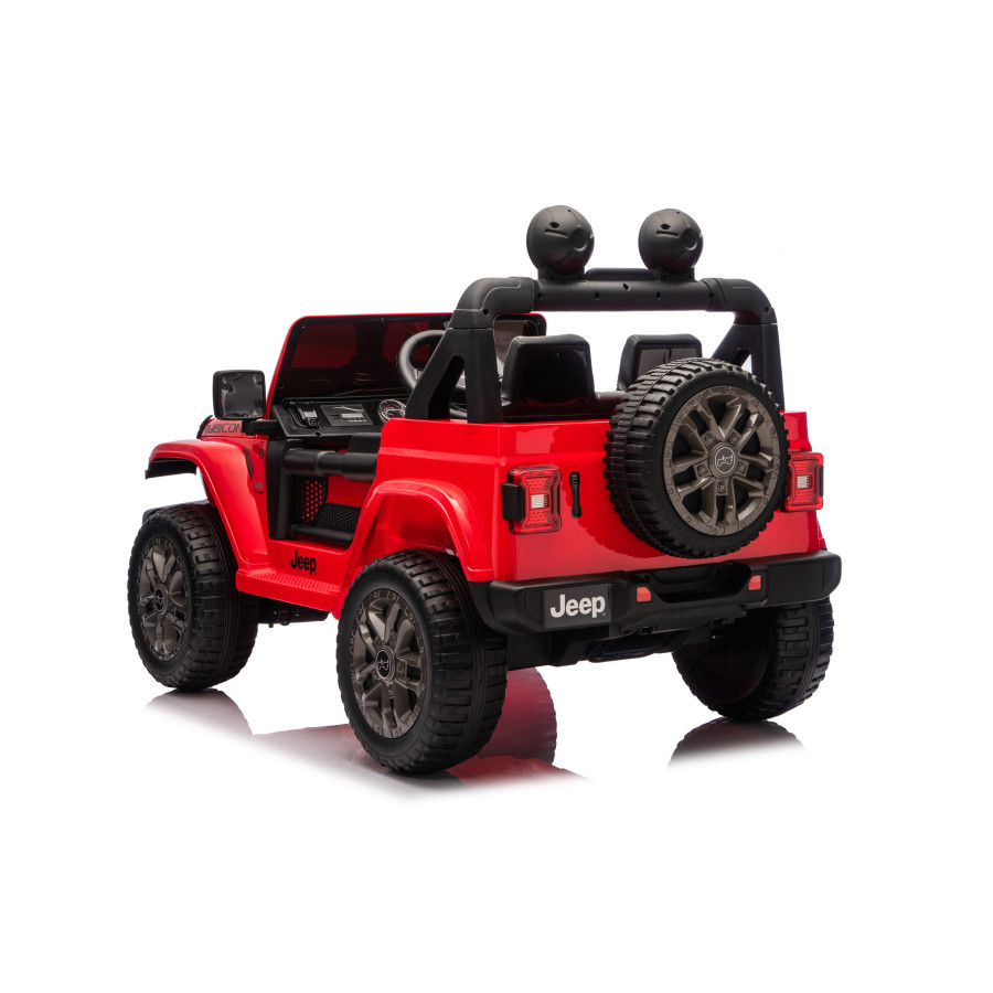 Акумулаторен джип Licensed Jeep Wrangler Rubicon 392 Red
