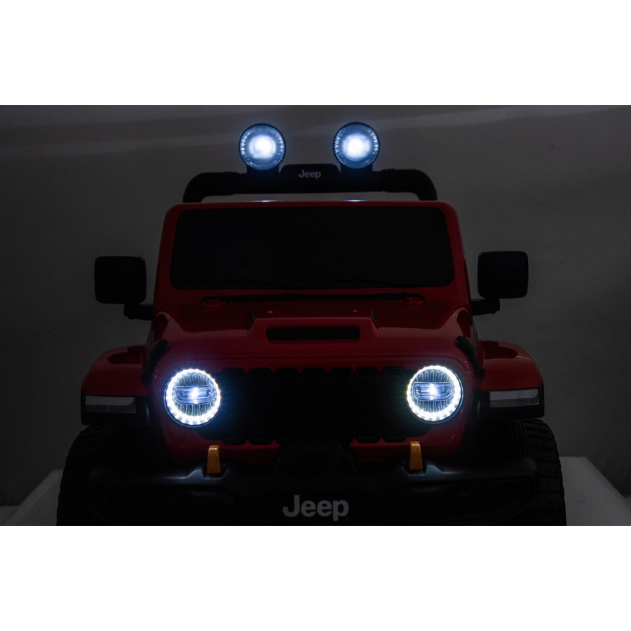 Акумулаторен джип Licensed Jeep Wrangler Rubicon 392 Red