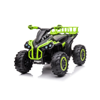 Акумулаторна кола Buggy Basket Green