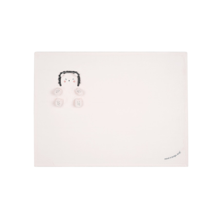 Бебешко одеяло с 3D бродерия Hedge-hugs