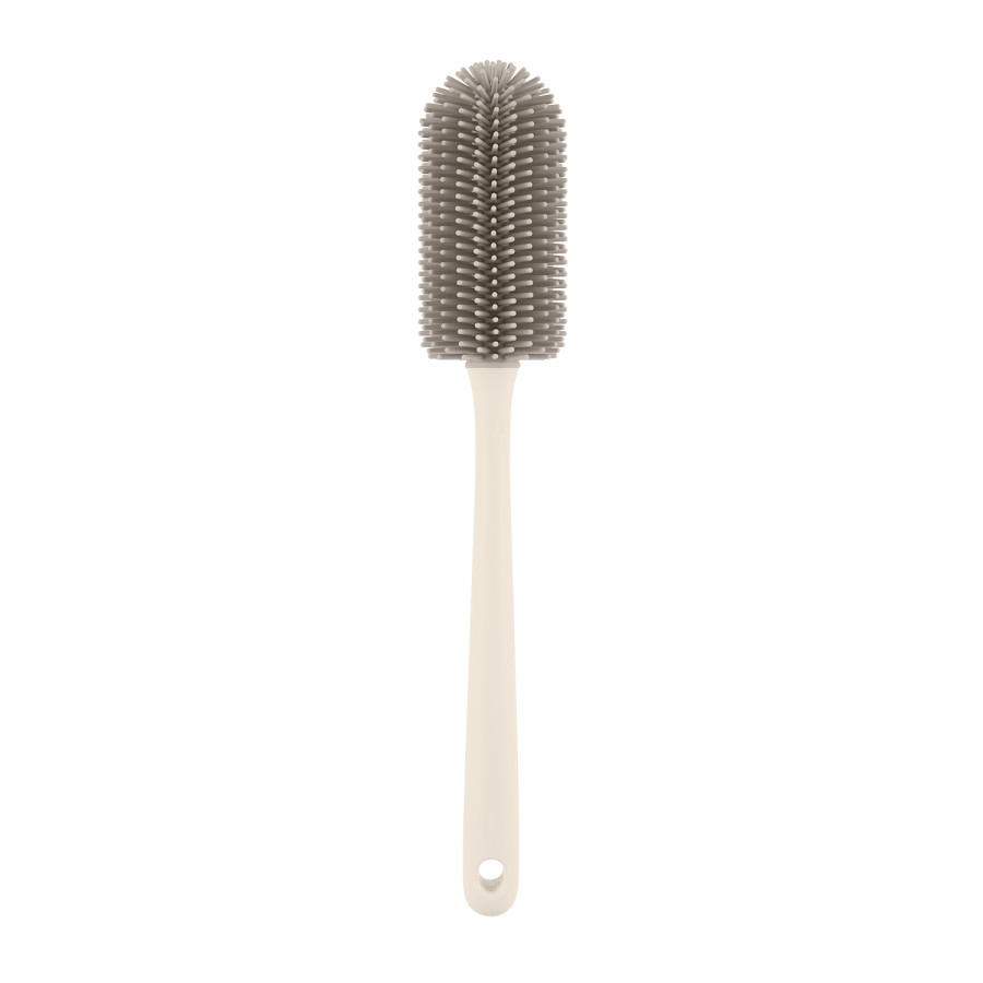 Сет силиконови четки за шишета 3 бр с поставка Platinum Silicone Sand