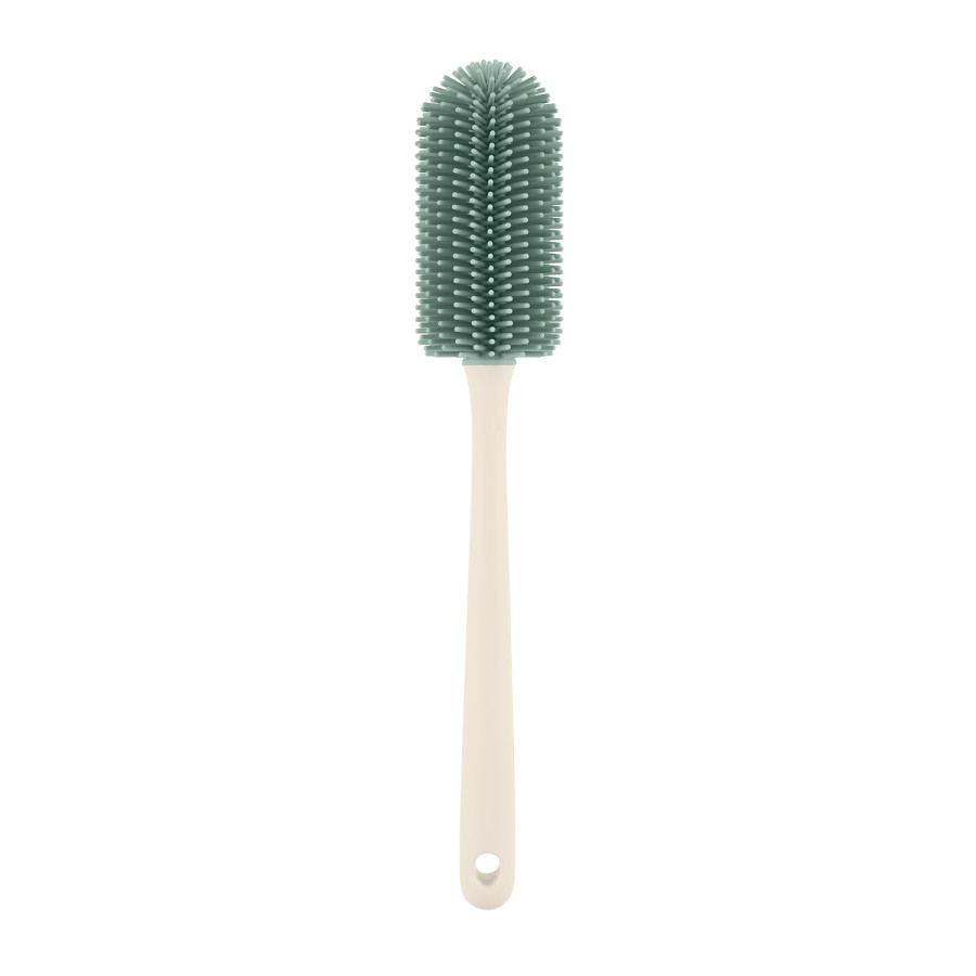 Сет силиконови четки за шишета 3 бр с поставка Platinum Silicone Sage