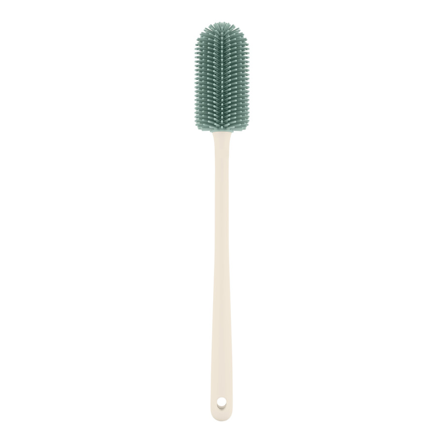 Сет силиконови четки за шишета 3 бр с поставка Platinum Silicone Sage