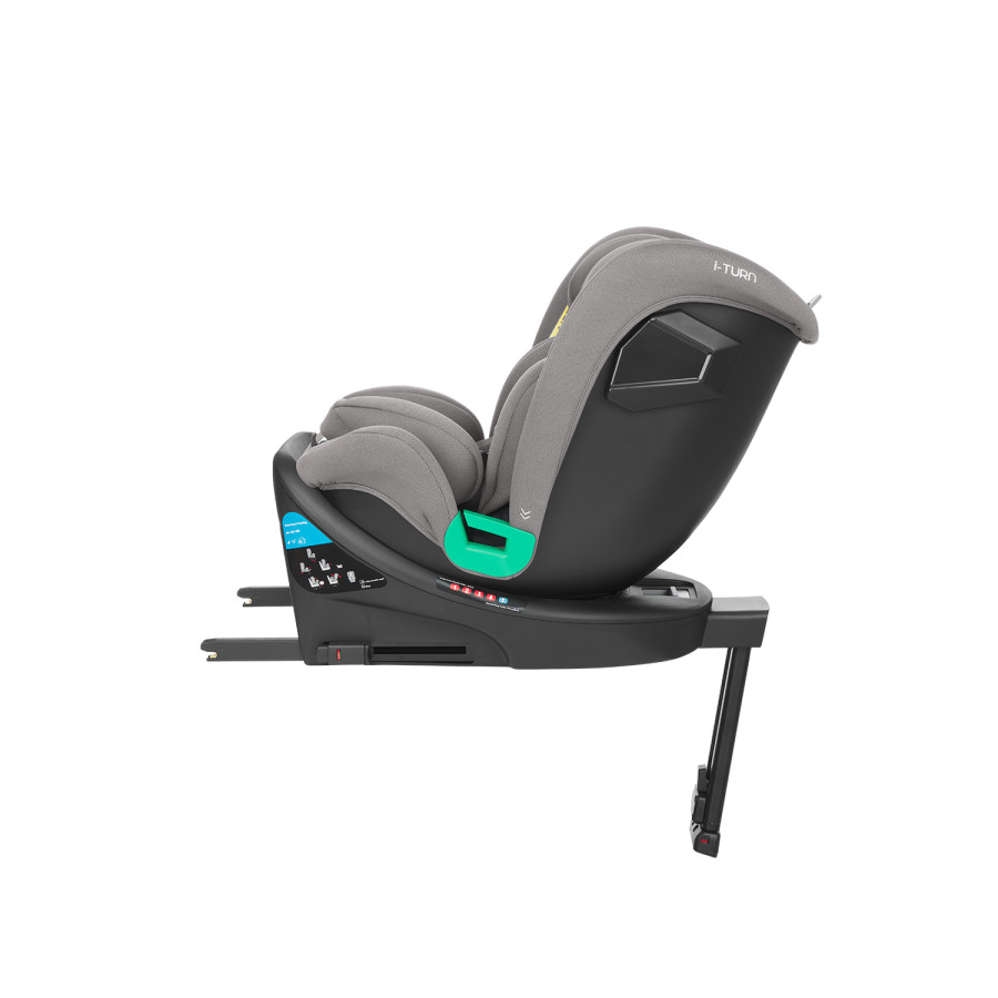 Стол за кола 40-150 см i-Turn i-SIZE Light Grey