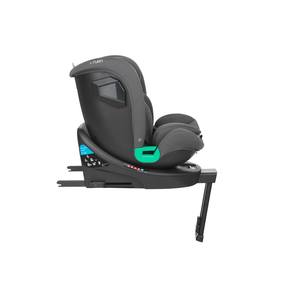 Стол за кола 40-150 см i-Turn i-SIZE Dark Grey
