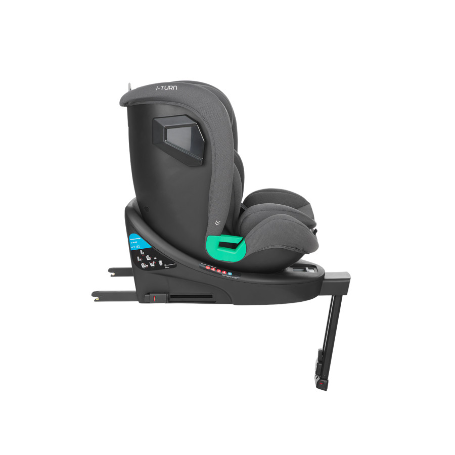 Стол за кола 40-150 см i-Turn i-SIZE Dark Grey