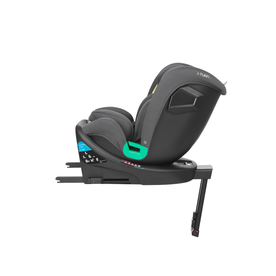 Стол за кола 40-150 см i-Turn i-SIZE Dark Grey