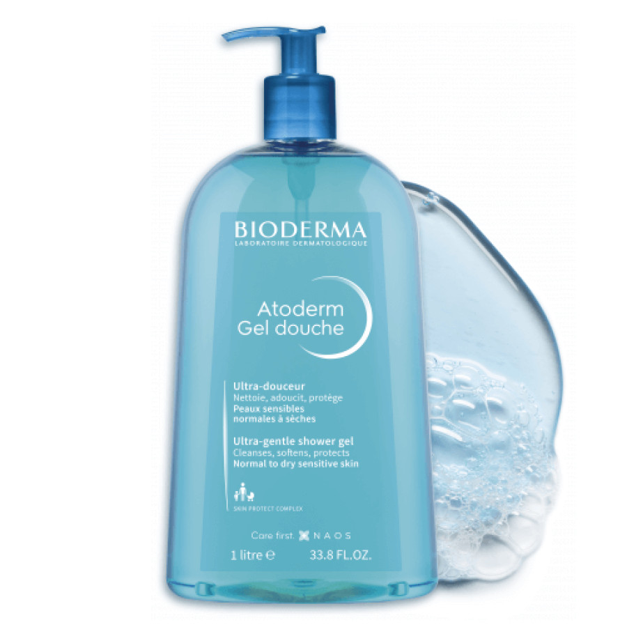 Бебешки душ гел Bioderma Atoderm 