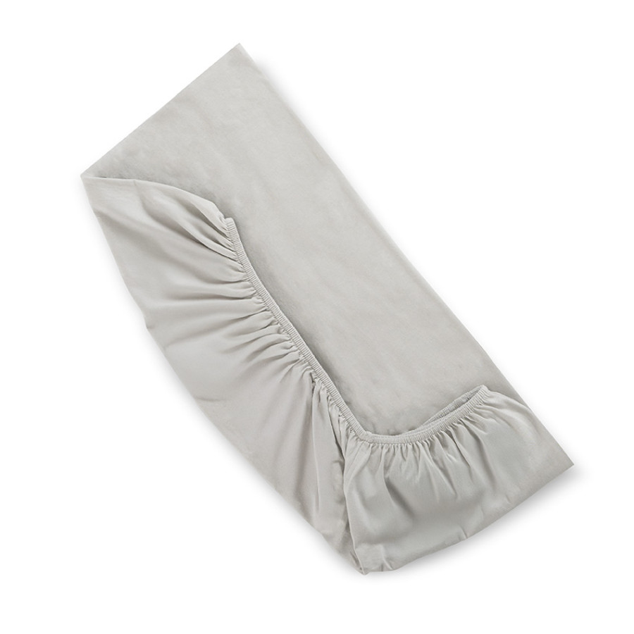 Чаршаф Трико с ластик 60/120 +15 см сив