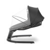 Електрически шезлонг с люлеене Siena Graphite