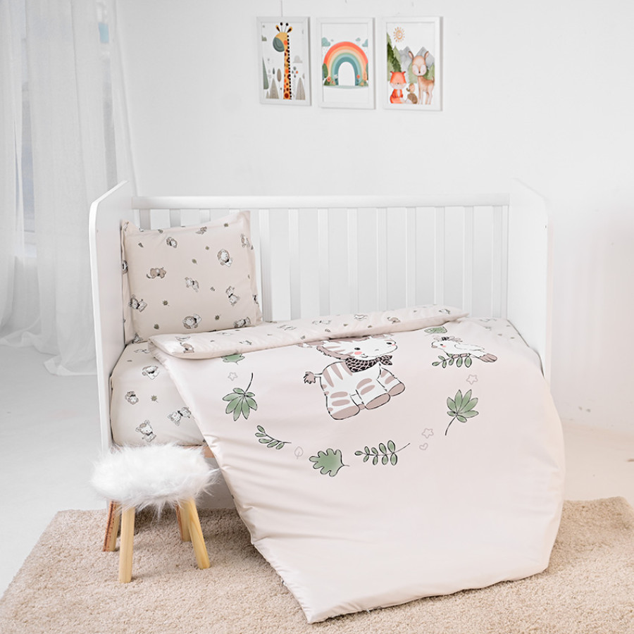 Сет Cosy 3 части ранфорс Jungle Beige