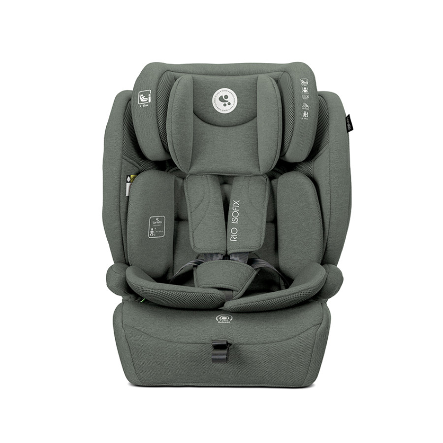 Стол за кола Rio Isofix 76–150 cm Green