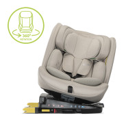 Стол за кола Rodeo Beige 40-150 cm 360 с Isofix