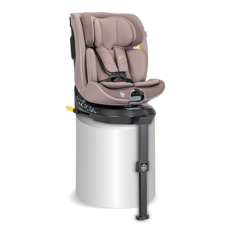 Стол за кола Solaris i-Size Isofix 40-150 cm Support Leg 360 Pink