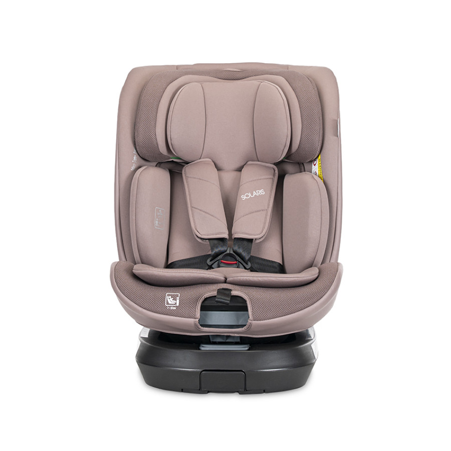Стол за кола Solaris i-Size Isofix 40-150 cm Support Leg 360 Pink