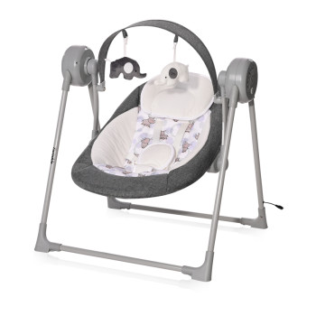 Електрическа люлка Twinkle Grey Rhino