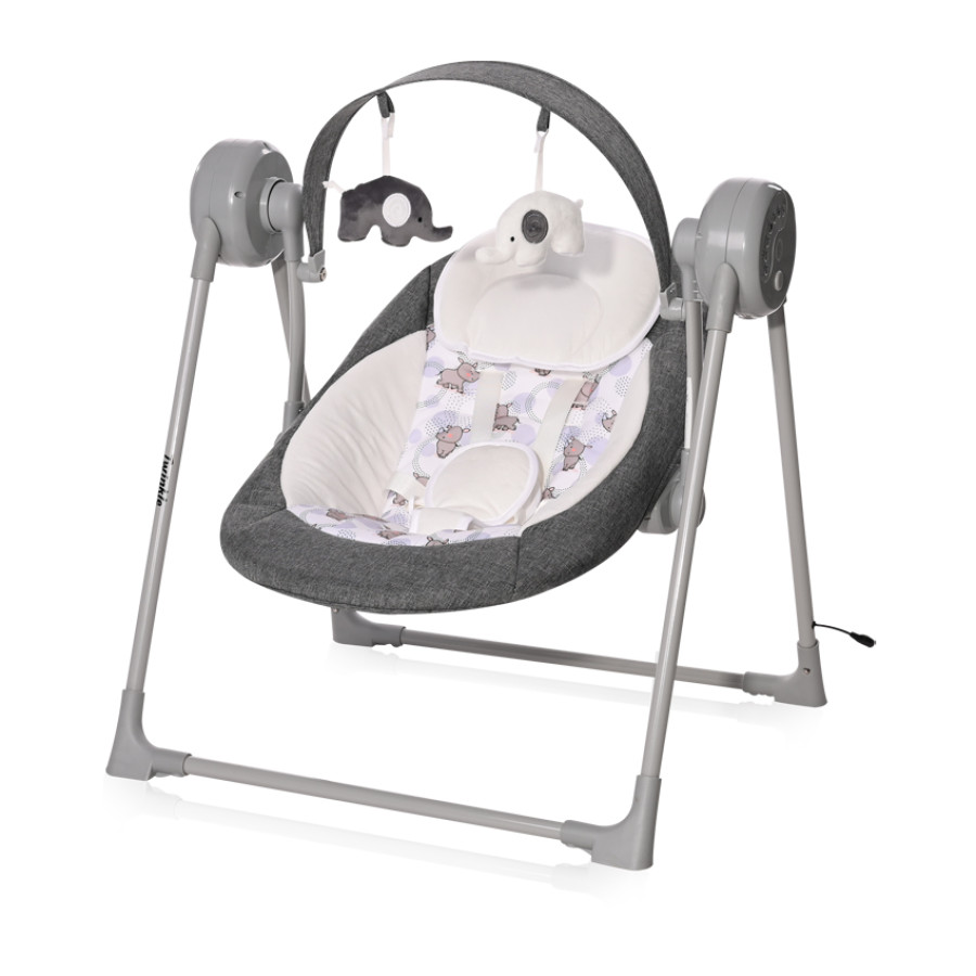 Електрическа люлка Twinkle Grey Rhino