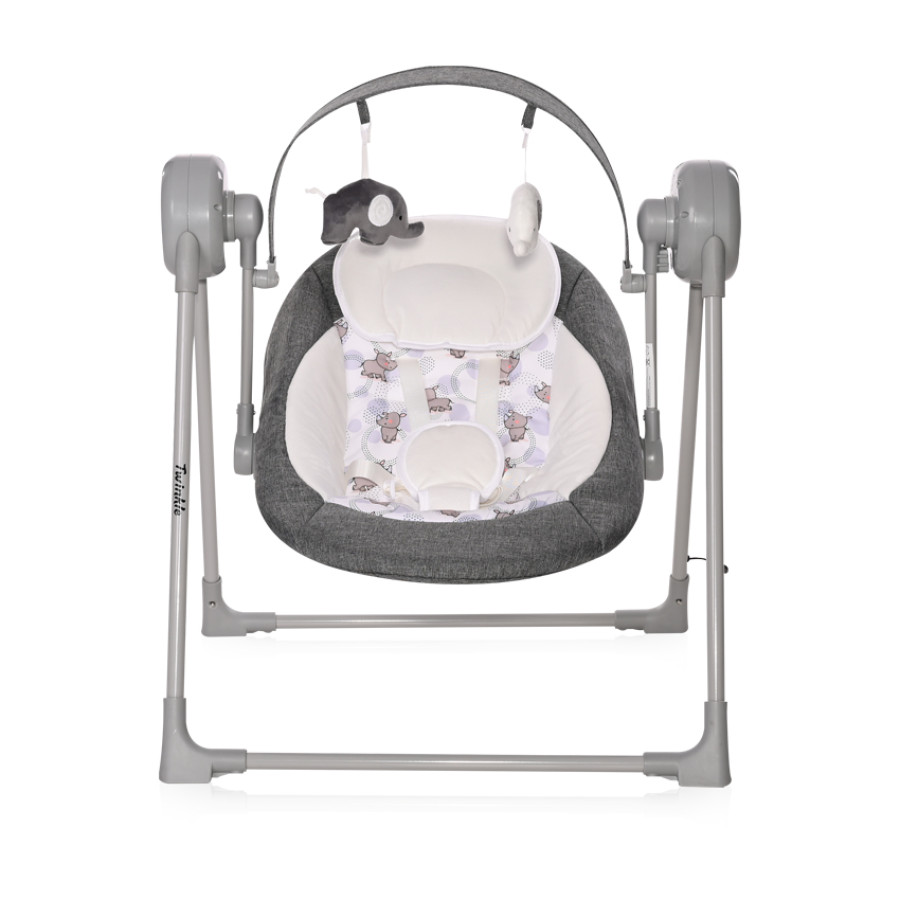Електрическа люлка Twinkle Grey Rhino