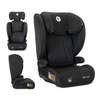 Стол за кола Nube Safe Black 100-150 см