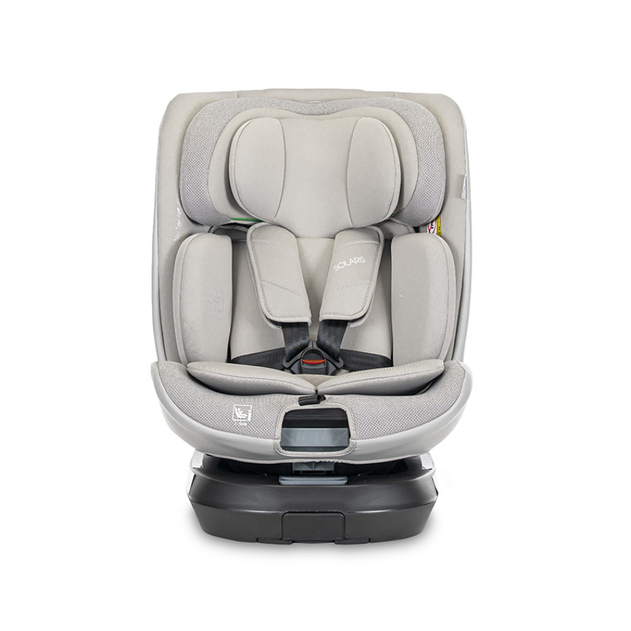 Стол за кола Solaris i-Size Isofix 40-150 cm Support Leg 360 Grey