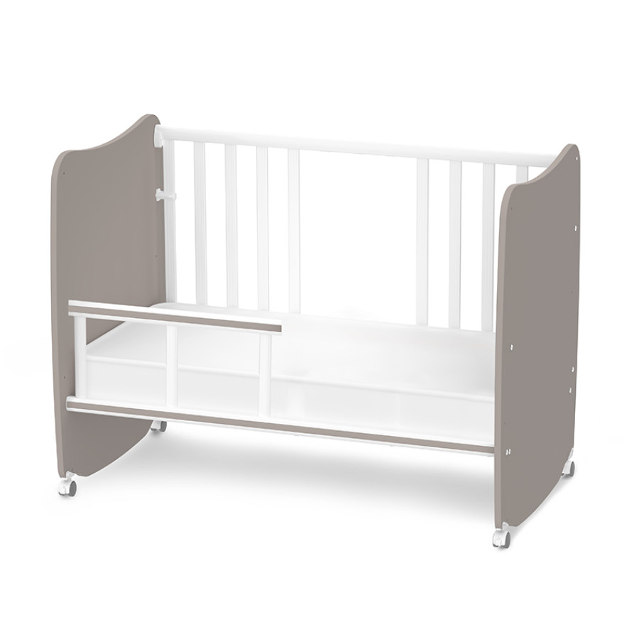 Легло с люлка Stars 60/120 см White and String