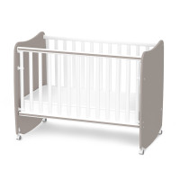 Легло с люлка Stars 60/120 см White and String