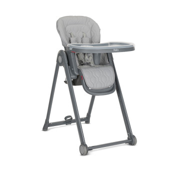 Стол за хранене Party Grey Leather