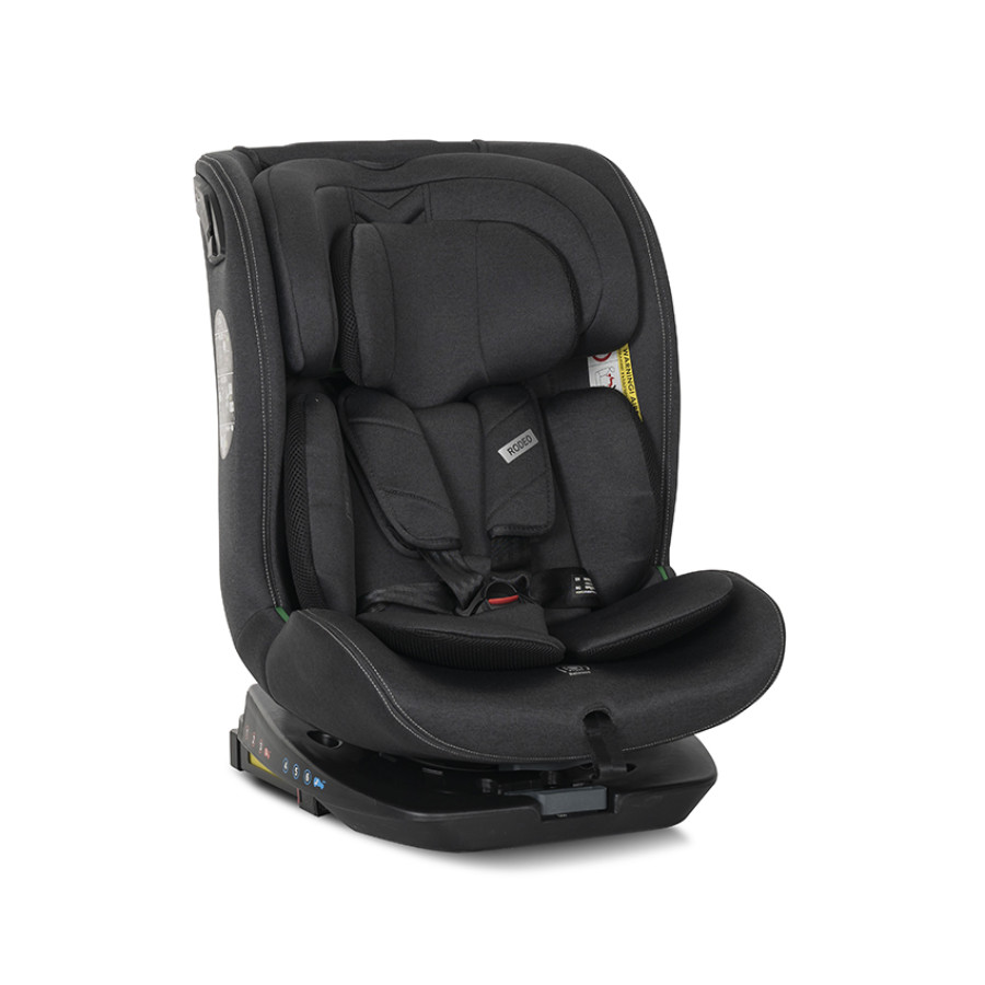Стол за кола Rodeo Black 40-150 cm 360 с Isofix