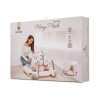 Тепих за игра Мери плюш 95x95 White and Grey