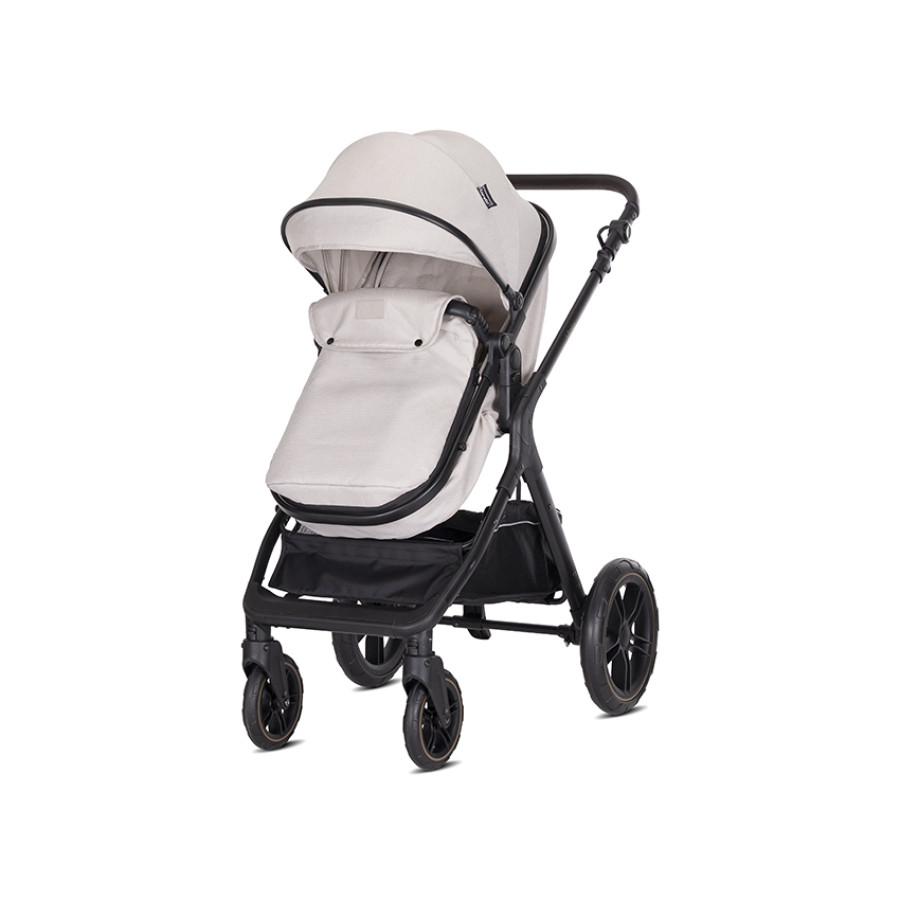 Детска количка 3в1 с трансформираща седалка Viola Beige