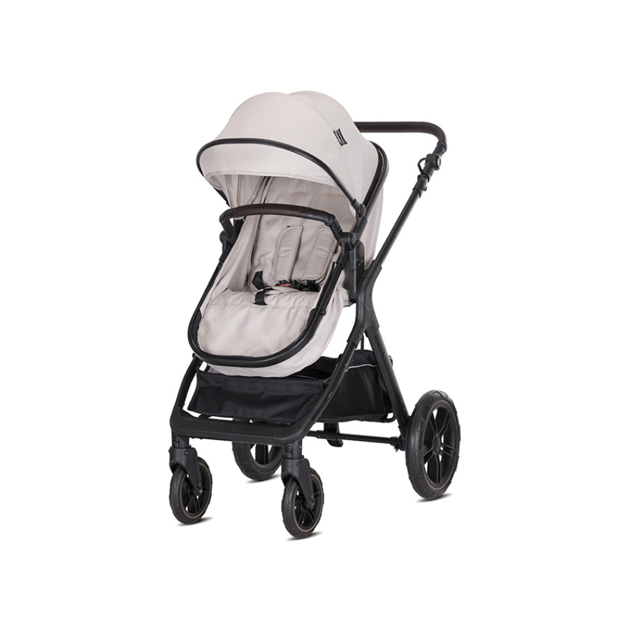 Детска количка 3в1 с трансформираща седалка Viola Beige