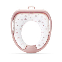 Мека тоалетна седалка Planets Pink
