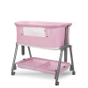 Мини кошара Layla Pink 2в1 с падаща преграда
