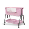Мини кошара Layla Pink 2в1 с падаща преграда