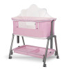 Мини кошара Layla Pink 2в1 с падаща преграда