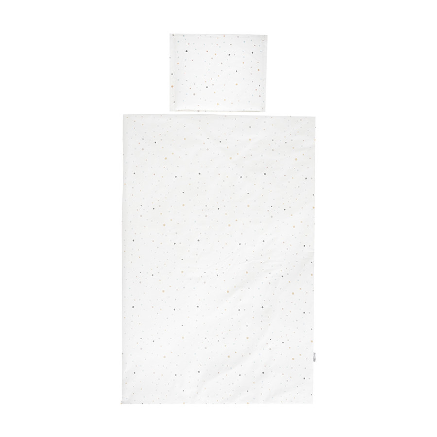 Сет Cosy 5 части ранфорс Happy Friends синьо