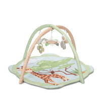 Тепих за игра Safari Friends 93 x 93 см Giraffe Green