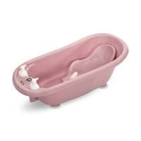 Вана 88 см с оттичане, термометър, подложка Nordic Pink