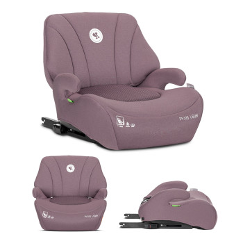 Автостол Pyxis Pink Isofix с облегалка