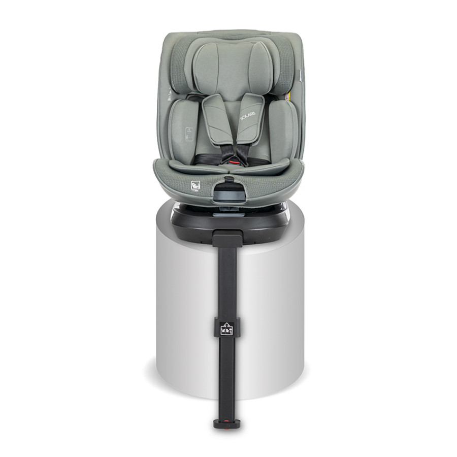 Стол за кола Solaris i-Size Isofix 40-150 cm Support Leg 360 Green